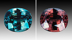 One Gem, Two Colors