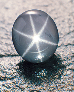 Asterism in Spinel