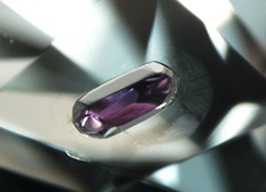 Garnet in a Diamond