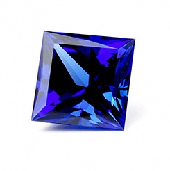 Eye-Clean Faceted Tanzanite