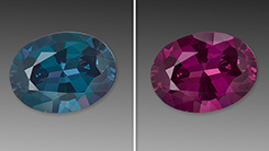 Alexandrite’s Change of Color