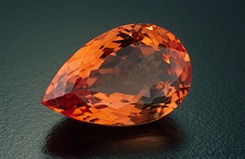 Pear-Shaped Topaz