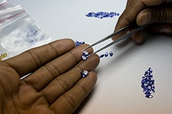 Sorting Tanzanite