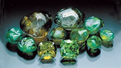 Demantoid Garnets